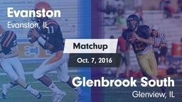 Matchup: Evanston  vs. Glenbrook South  2016