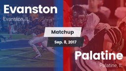 Matchup: Evanston  vs. Palatine  2017