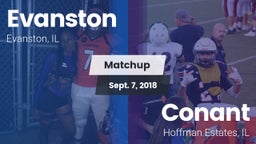 Matchup: Evanston  vs. Conant  2018