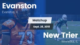 Matchup: Evanston  vs. New Trier  2018