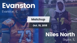 Matchup: Evanston  vs. Niles North  2018