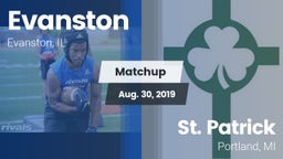 Matchup: Evanston  vs. St. Patrick  2019