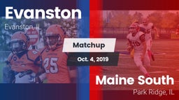 Matchup: Evanston  vs. Maine South  2019