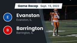 Recap: Evanston  vs. Barrington  2022