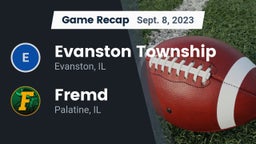 Recap: Evanston Township  vs. Fremd  2023