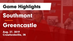 Southmont  vs Greencastle  Game Highlights - Aug. 27, 2019