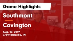 Southmont  vs Covington  Game Highlights - Aug. 29, 2019