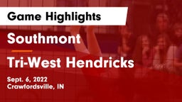 Southmont  vs Tri-West Hendricks  Game Highlights - Sept. 6, 2022