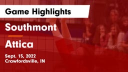 Southmont  vs Attica  Game Highlights - Sept. 15, 2022