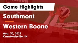 Southmont  vs Western Boone  Game Highlights - Aug. 30, 2023