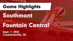 Southmont  vs Fountain Central  Game Highlights - Sept. 7, 2023