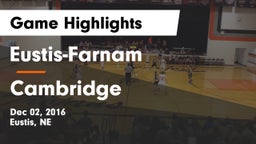 Eustis-Farnam  vs Cambridge  Game Highlights - Dec 02, 2016