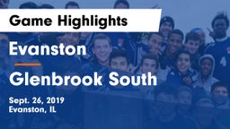 Evanston  vs Glenbrook South  Game Highlights - Sept. 26, 2019