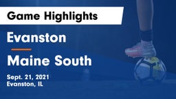 Evanston  vs Maine South  Game Highlights - Sept. 21, 2021