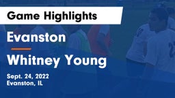 Evanston  vs Whitney Young Game Highlights - Sept. 24, 2022