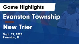 Evanston Township  vs New Trier  Game Highlights - Sept. 21, 2023