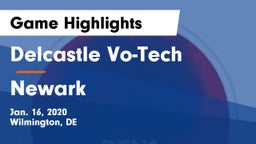 Delcastle Vo-Tech  vs Newark  Game Highlights - Jan. 16, 2020