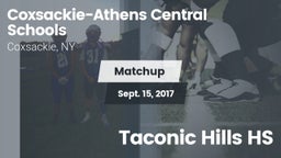 Matchup: Coxsackie-Athens Hig vs. Taconic Hills HS 2017
