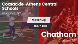 Matchup: Coxsackie-Athens Hig vs. Chatham  2017