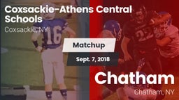 Matchup: Coxsackie-Athens Hig vs. Chatham  2018