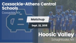 Matchup: Coxsackie-Athens Hig vs. Hoosic Valley  2018