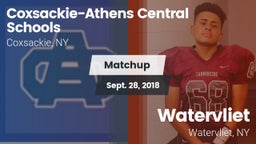Matchup: Coxsackie-Athens Hig vs. Watervliet  2018