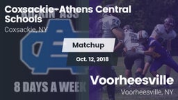 Matchup: Coxsackie-Athens Hig vs. Voorheesville  2018