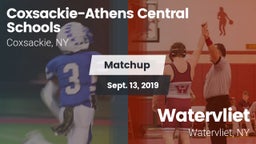 Matchup: Coxsackie-Athens Hig vs. Watervliet  2019