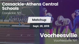 Matchup: Coxsackie-Athens Hig vs. Voorheesville  2019