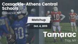 Matchup: Coxsackie-Athens Hig vs. Tamarac  2019