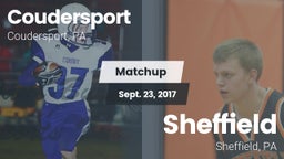Matchup: Coudersport High Sch vs. Sheffield  2017