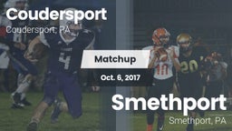 Matchup: Coudersport High Sch vs. Smethport  2017