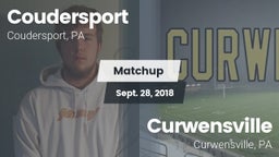 Matchup: Coudersport High Sch vs. Curwensville  2018
