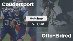 Matchup: Coudersport High Sch vs. Otto-Eldred 2019