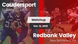 Matchup: Coudersport High Sch vs. Redbank Valley  2019