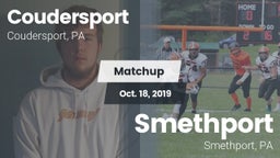 Matchup: Coudersport High Sch vs. Smethport  2019