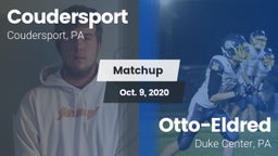 Matchup: Coudersport High Sch vs. Otto-Eldred  2020