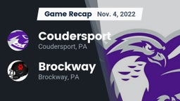 Recap: Coudersport  vs. Brockway  2022