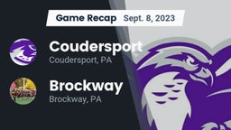 Recap: Coudersport  vs. Brockway  2023