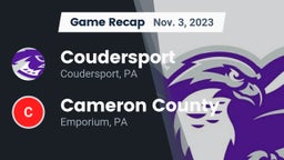 Recap: Coudersport  vs. Cameron County  2023