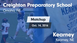 Matchup: Creighton Prep vs. Kearney  2016