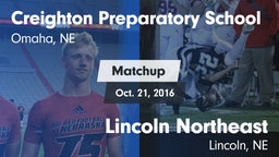 Matchup: Creighton Prep vs. Lincoln Northeast  2016