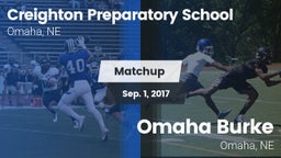 Matchup: Creighton Prep vs. Omaha Burke  2017