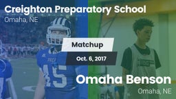 Matchup: Creighton Prep vs. Omaha Benson  2017