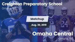 Matchup: Creighton Prep vs. Omaha Central  2018