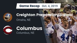 Recap: Creighton Preparatory School vs. Columbus  2019