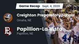 Recap: Creighton Preparatory School vs. Papillion-La Vista  2020