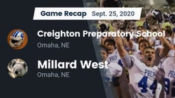 Recap: Creighton Preparatory School vs. Millard West  2020