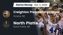 Recap: Creighton Preparatory School vs. North Platte  2020
