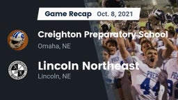 Recap: Creighton Preparatory School vs. Lincoln Northeast  2021